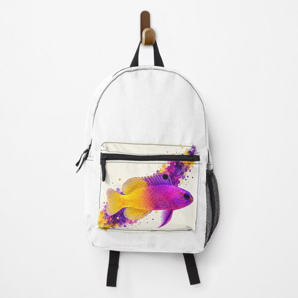 Item preview, Royal Gramma Purple and Gold Watercolor Reef Fish designed and sold by KenworksDigital.