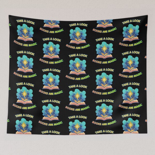 Item preview, Take a Look, Books Are Magic, Gifts For Books Enthusiasts designed and sold by zebek-design.