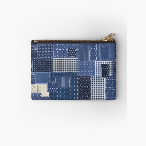 Item preview, Palaka Patchwork with Sashiko Mending designed and sold by Small Kine Prints.