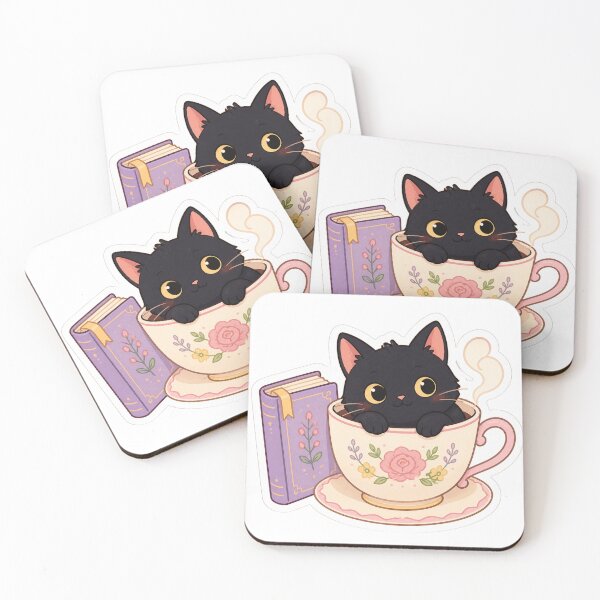 Item preview, Cat and books  designed and sold by emmeshop98.