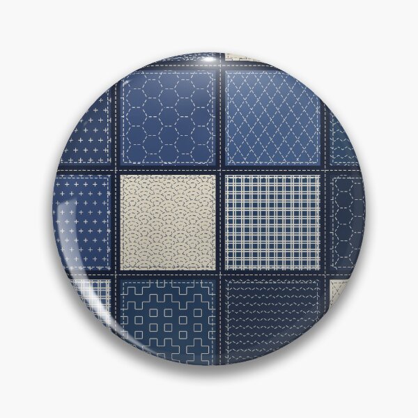 Item preview, Palaka Sashiko Sampler Quilt designed and sold by Small Kine Prints.
