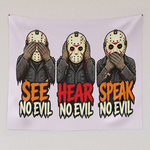 Item preview, JASON VOORHEES SEE NO EVIL DESIGN 1 designed and sold by DigitalandPhoto.