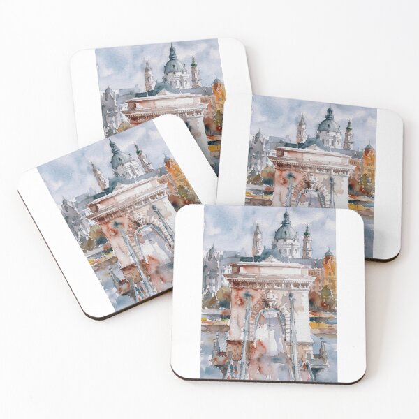 Item preview, Lánchíd Budapest, Stone Gateway and Basilica designed and sold by caracatita75.