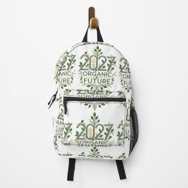 Item preview, Organic Future 2027 - Eco Tech Botanical Typography Vector Design designed and sold by Nubian Style.
