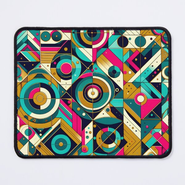 Item preview, Retro Geometric Circles Art designed and sold by Apex Designs.
