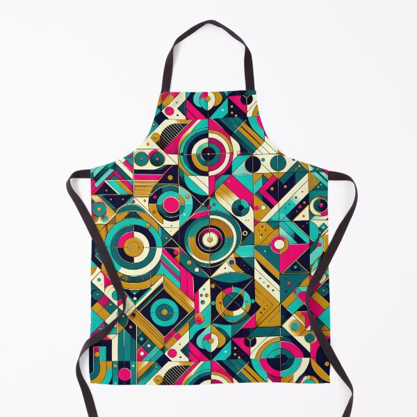 Item preview, Retro Geometric Circles Art designed and sold by Apex Designs.
