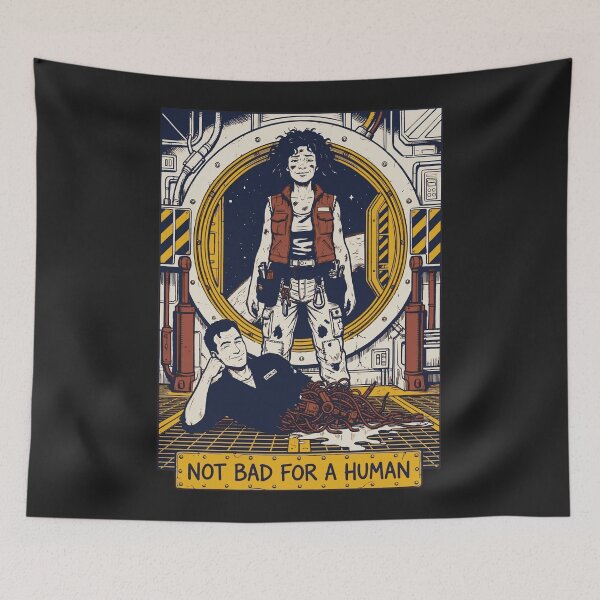 Item preview, Not Bad For A Human Space Survivor designed and sold by ruidaniel.