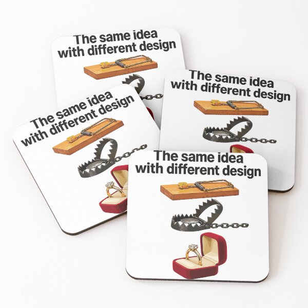 Item preview, The Same Idea With Different Design Marriage Trap Humor designed and sold by  MOHAMED.