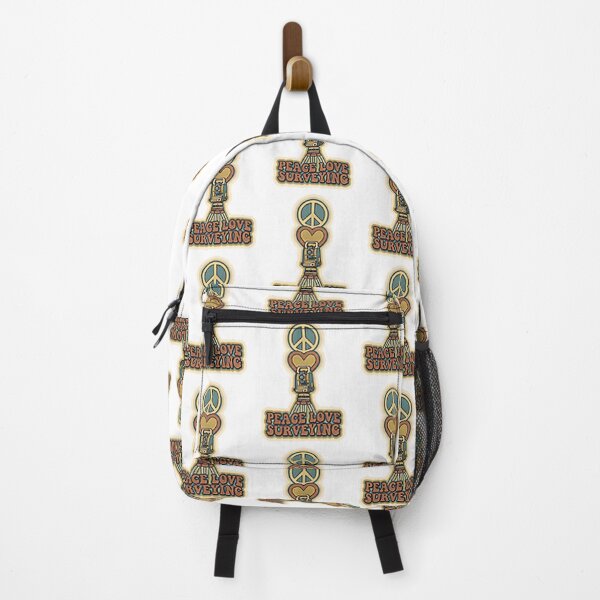Item preview, Peace Love Surveying Vintage Style Land Surveyor Design designed and sold by ibrahim el khalil Louhichi.