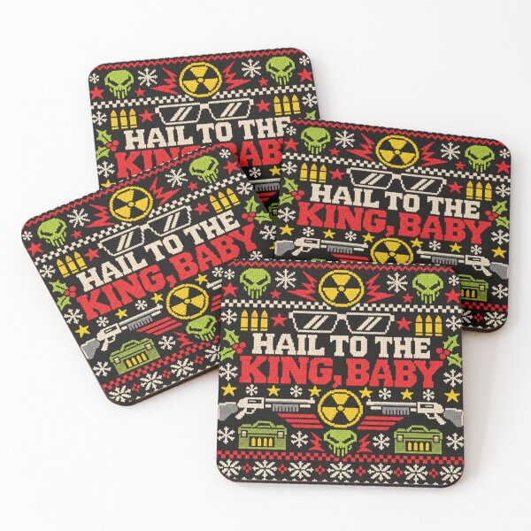 Item preview, Duke Nukem Hail to the King Baby – Retro Gaming Christmas Sweater designed and sold by Gabriela Mihai.