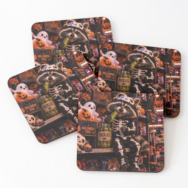 Item preview, The Pickle Skeleton – Raccoon’s Halloween Adventure. designed and sold by Dinasshop.