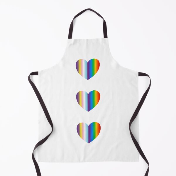 Item preview, 3 inclusive pride flag rainbow hearts designed and sold by Inspirationmotivation.