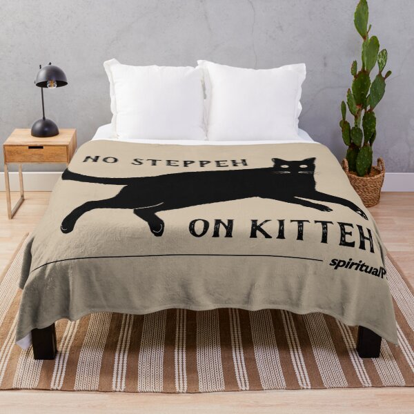 Item preview, No Steppeh On Kitteh // Cat PSA designed and sold by spiritualPSA✧.