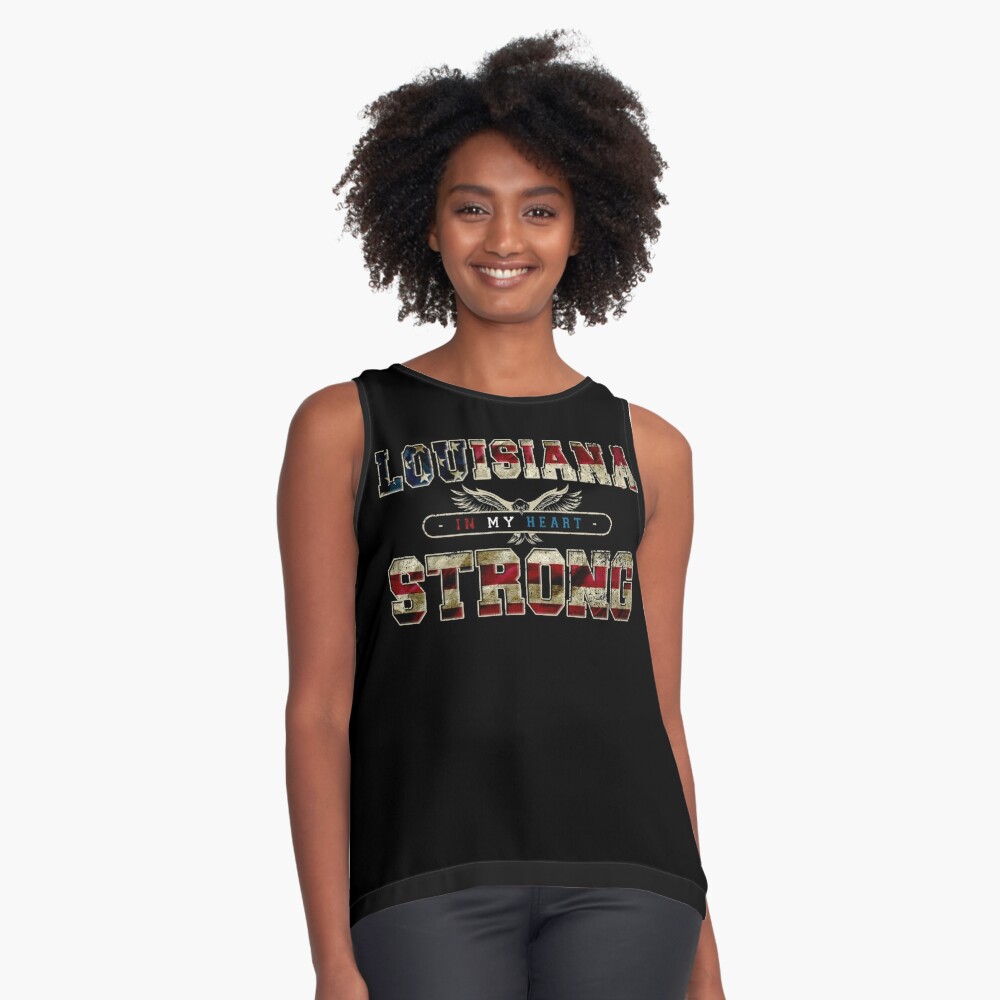 Louisiana Proud Strong Awesome Design Gift For Luisiana Fans' Women's T- Shirt