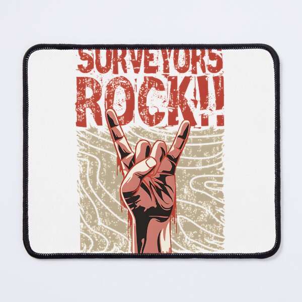 Item preview, Surveyors Rock - Inspirational Design Celebrating Surveying Professionals designed and sold by ibrahim el khalil Louhichi.