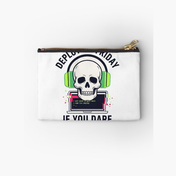 Item preview, Deploy On Friday If You Dare - Programmer Humor designed and sold by meliodasow.