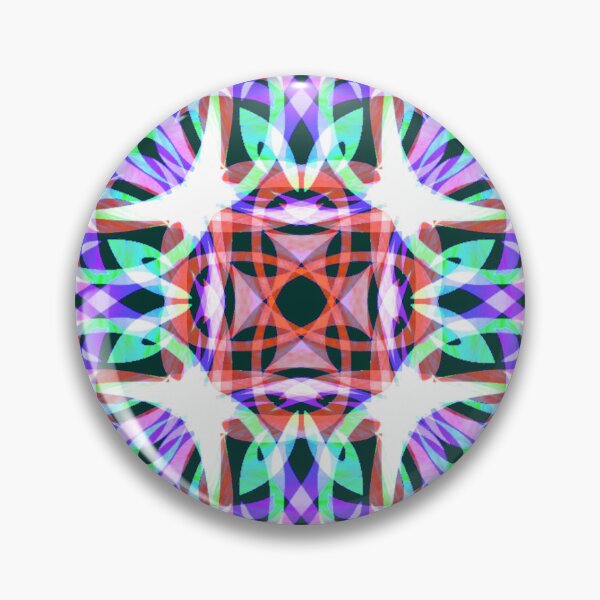 Item preview, Ethereal Symmetrical Mandala Art designed and sold by Seamless Serenity.
