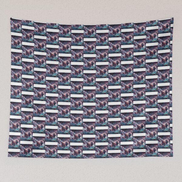 Item preview, Cosmic Swimmer Galaxy Art with Vibrant Space and Swimming Theme designed and sold by bymarouan.