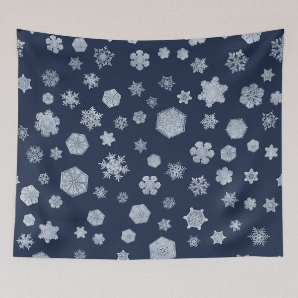 Item preview, Snow Crystal Pattern, Vintage Snowflake Repeat designed and sold by sustainableme.