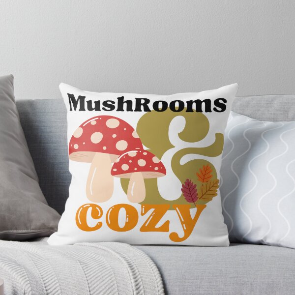 Item preview, Mushrooms & cozy autumn cozy season designed and sold by Cherry Art Studio.