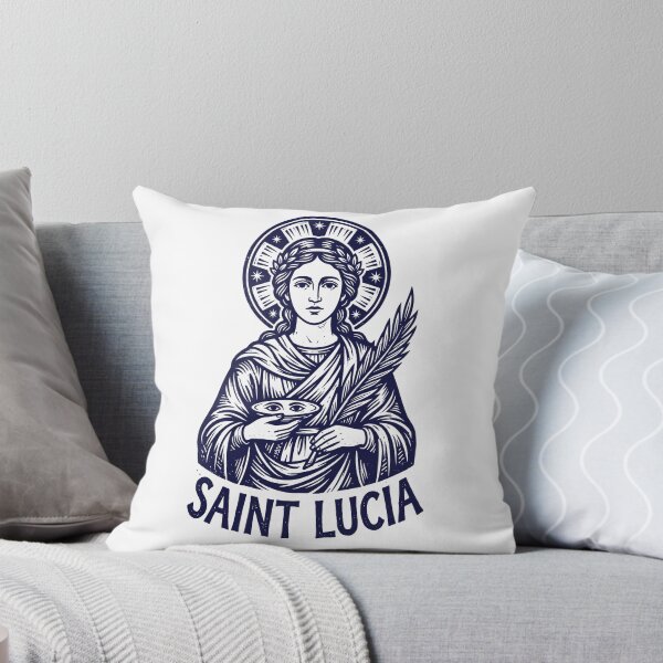 Item preview, Saint Lucia of Syracuse, Patron of Light designed and sold by BearJams.