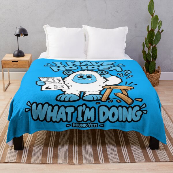 Item preview, I Have No Idea What I'm Doing – Drunk Yeti DIY Humor designed and sold by DrunkYeti.
