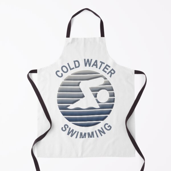 Item preview, Cold Water Swimming Design with Blue Theme for Outdoor Enthusiasts designed and sold by bymarouan.