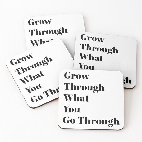 Item preview, Motivational  Grow Through What You Go Through designed and sold by Inspirationmotivation.