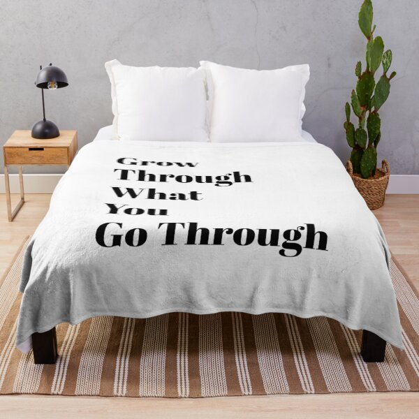 Item preview, Motivational Grow Through What You Go Through designed and sold by Inspirationmotivation.
