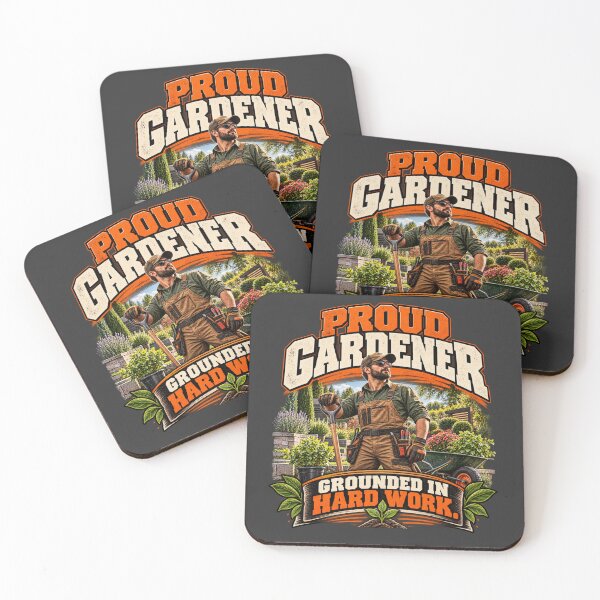 Item preview, Proud Gardener – Grounded in Hard Work Gardening Design designed and sold by Operator Style Wear.