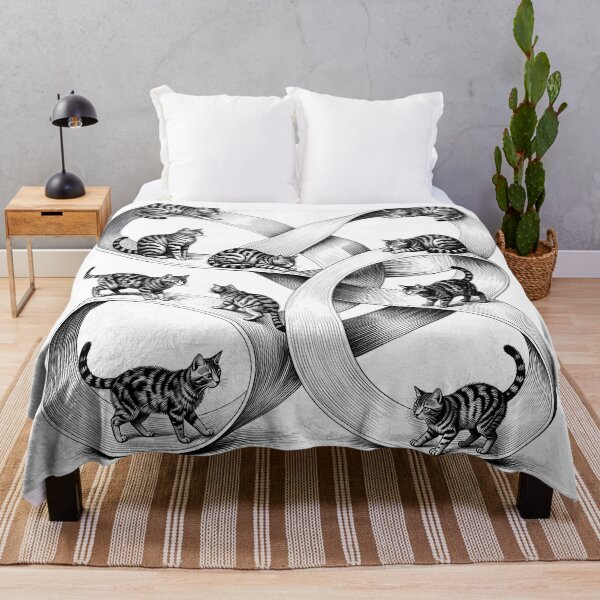 Item preview, Impossible Architecture Cats Optical Illusion Escher Style designed and sold by Sybille-Yates.