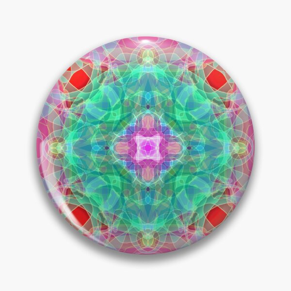 Artikelvorschau, Abstrakte geometrische Mandala-Kunst entworfen und verkauft von Seamless Serenity.