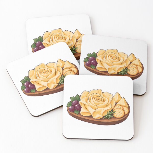 Item preview, Cheese Rose Grazing Board Artist designed and sold by Philippa Shop.