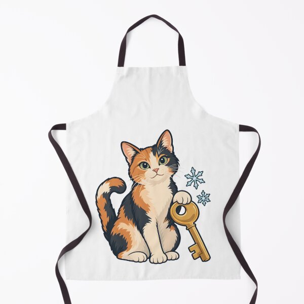 Item preview, Holiday Cat Sitter Keyring Emblem designed and sold by Philippa Shop.