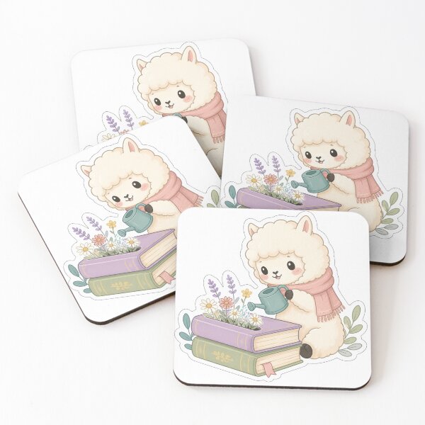 Item preview, Alpaca and books designed and sold by emmeshop98.
