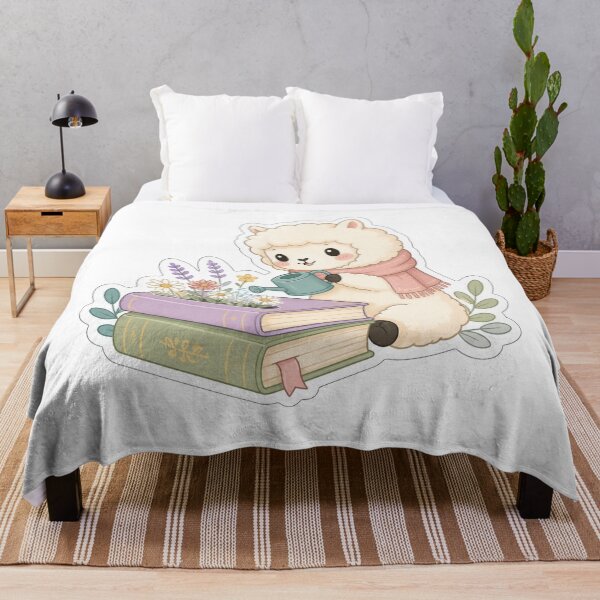 Item preview, Alpaca and books designed and sold by emmeshop98.