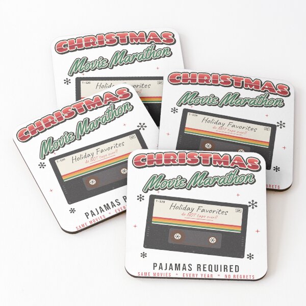 Item preview, Christmas Movie Marathon Retro VHS Tape designed and sold by Good Little Days.