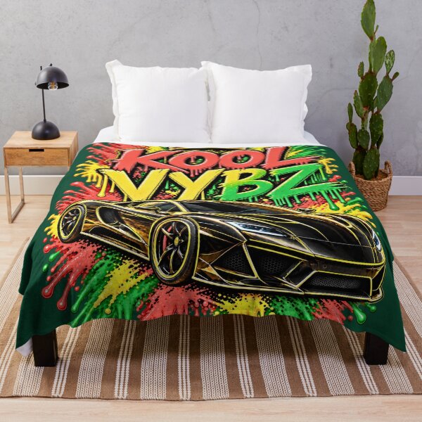 Item preview, KOOL VYBZ Crown and Black Gold Sports Car Graffiti designed and sold by digitalbob60.