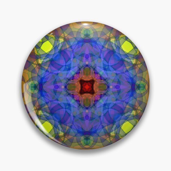 Item preview, Abstract Geometric Mandala Art designed and sold by Seamless Serenity.
