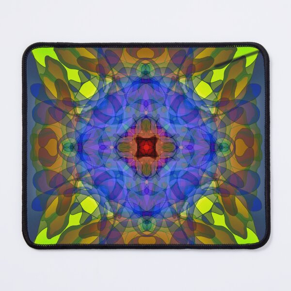 Item preview, Abstract Geometric Mandala Art designed and sold by Seamless Serenity.