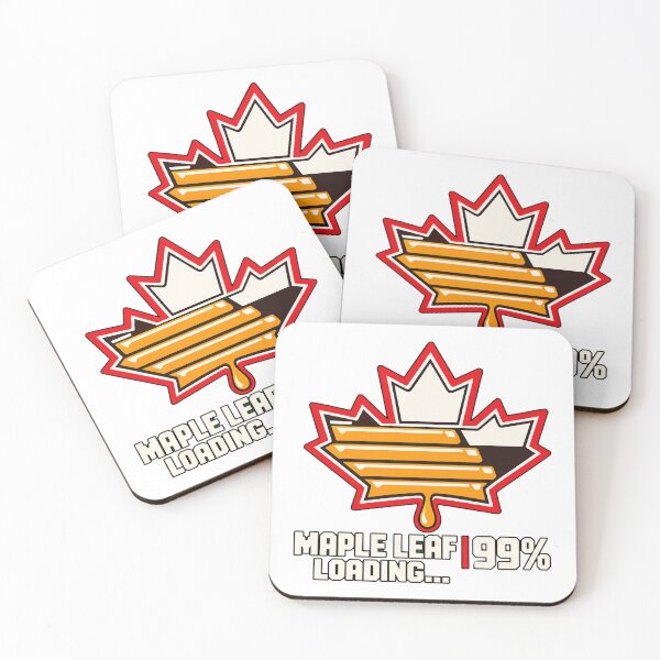 Item preview, Maple Leaf Loading 99% Funny Canada Tee designed and sold by CerealBoxInk.