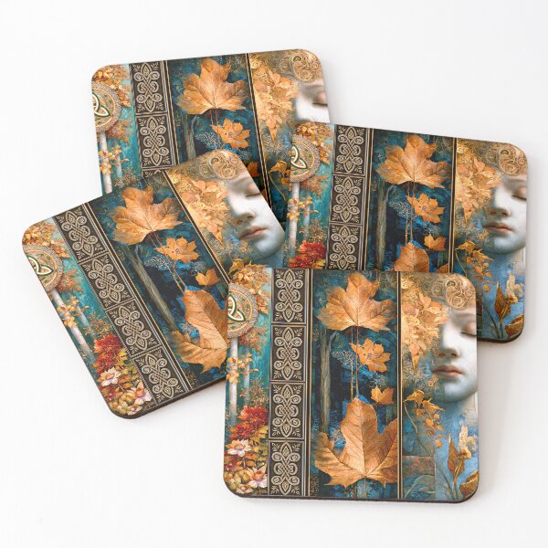 Item preview, Autumn Gaia Abstract  designed and sold by Dream Mythos Studios.