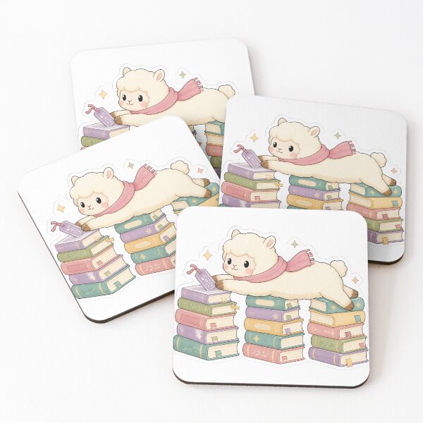 Item preview, Alpaca and books  designed and sold by emmeshop98.