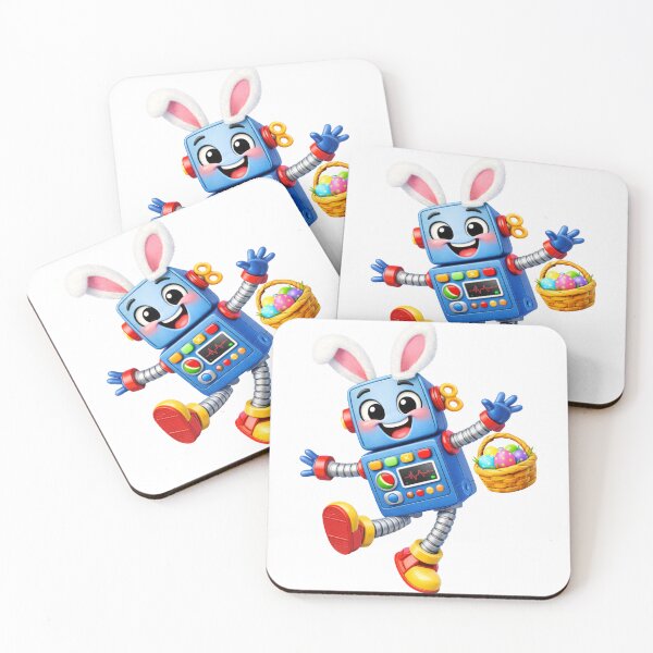 Item preview, Jolly Robot Toy Easter designed and sold by Sillytoe.