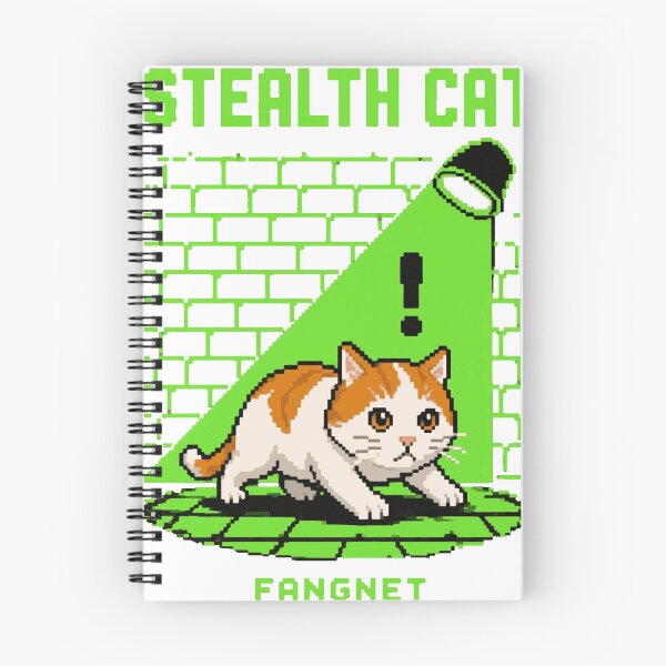 Item preview, Stealth Cat – Pixel Chester in the Spotlight designed and sold by chadmius.