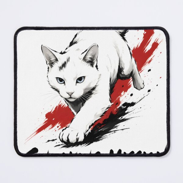Item preview, Sneaking Mission – Stealth Cat Ink Brush designed and sold by chadmius.