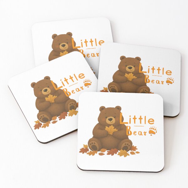 Item preview, Little bear autumn cozy season designed and sold by Cherry Art Studio.