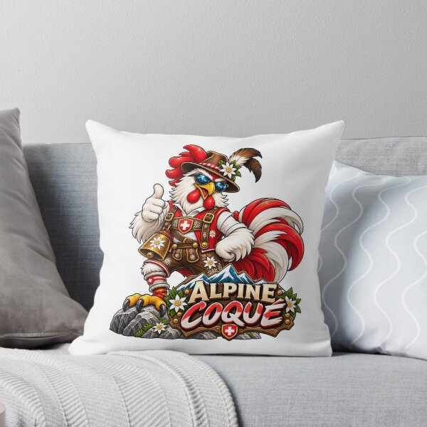 Item preview, Alpine Coqué – Swiss Rooster | Coqué Nations designed and sold by AFI-Studio.