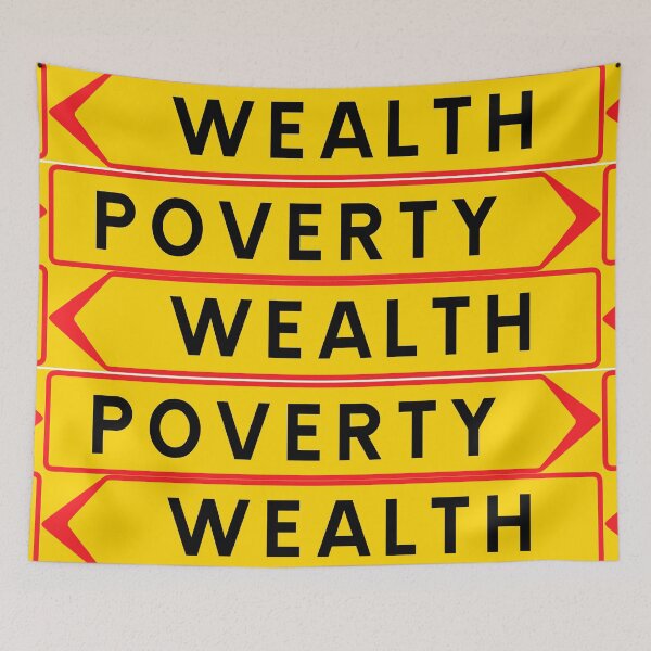 Item preview, Wealth vs. Poverty designed and sold by ALF2023.