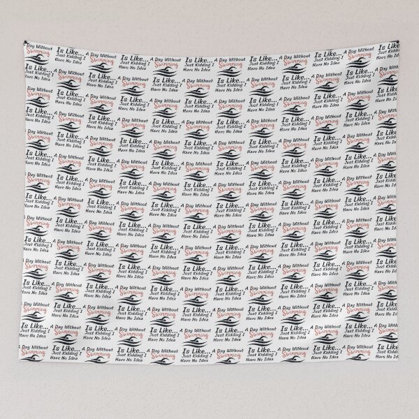 Item preview, A Day Without Swimming Funny Swimmer Quote Design for Swimming Lovers designed and sold by bymarouan.